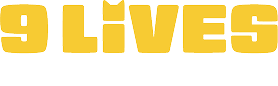 9 Lives_Logo_Hori Tagline_White